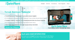Desktop Screenshot of drsahinnami.com