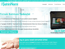 Tablet Screenshot of drsahinnami.com